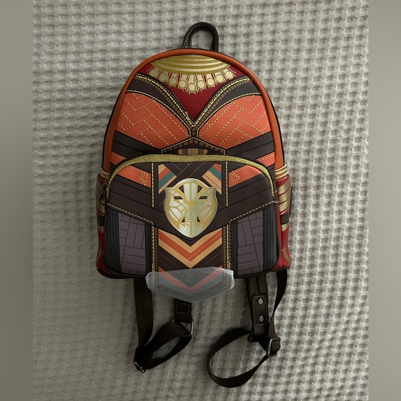 Disney Loungefly Marvel Wakanda Forever Black‎ Panther Okoye Mini Backpack main image 6